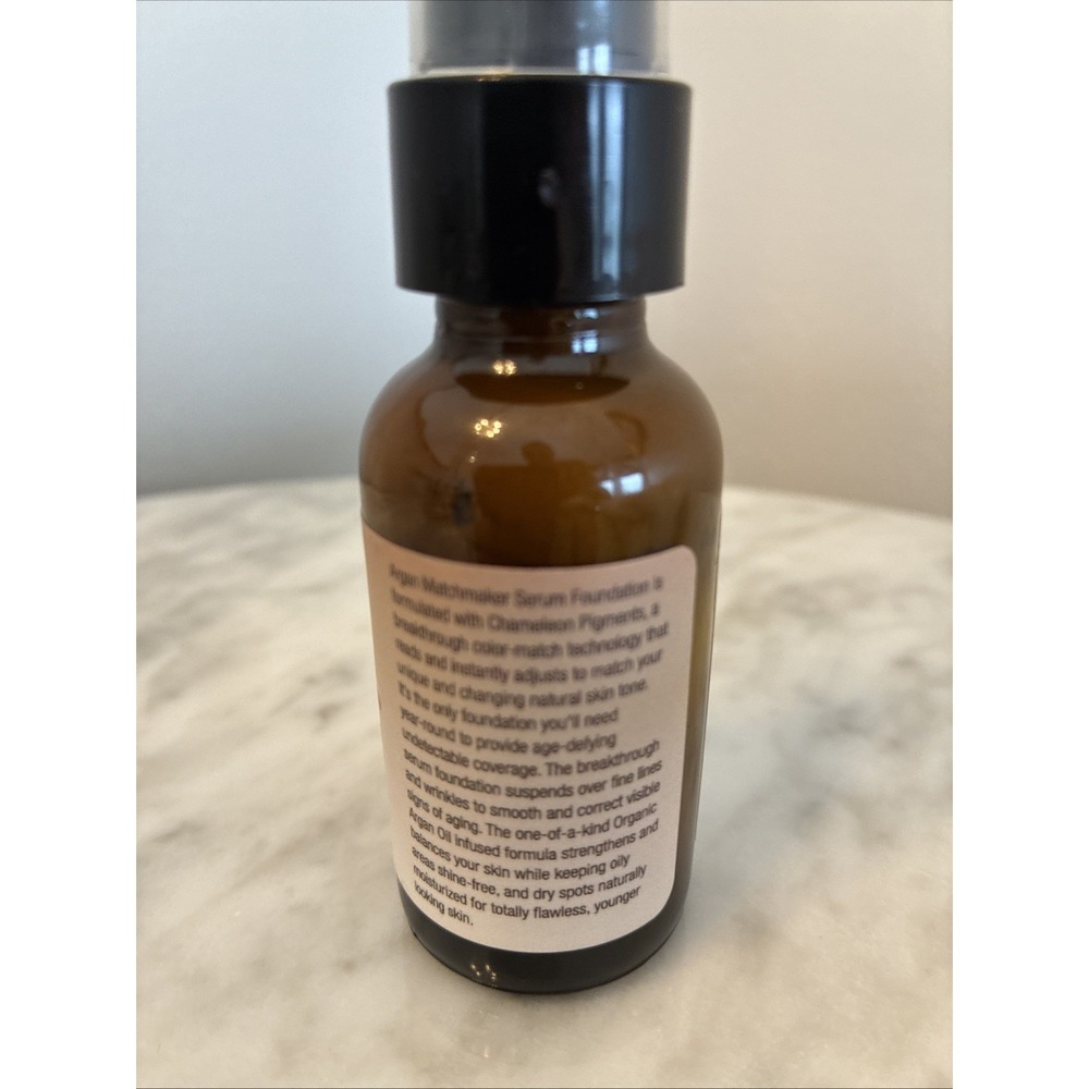 Josie Maran Argan Matchmaker Serum Foundation Medium / Dark 1 oz. - Picture 3 of 5
